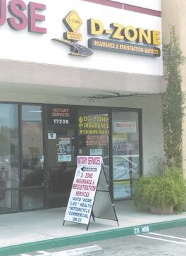 D Zone Insurance Van Nuys, CA office